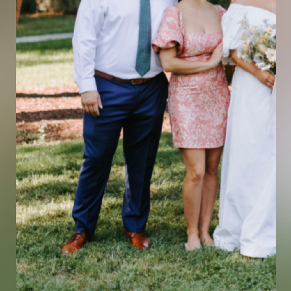 Sachin + Babi Kendal Puff Sleeve Dress In Rose - Picture 4 of 5